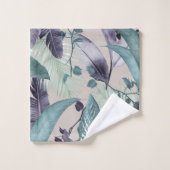 Marocco Tropicale #5 #tropical #décoration #art (Gant de toilette)