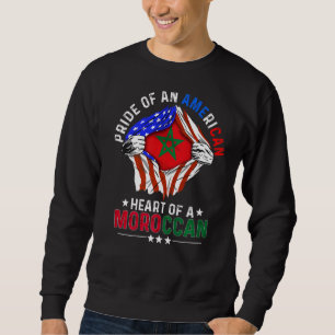 Marokkaans Amerikaans Pride Foreign Country Mo Trui