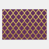 Marokkaans Arabesque Gold Inpakpapier Vel (Voorkant)