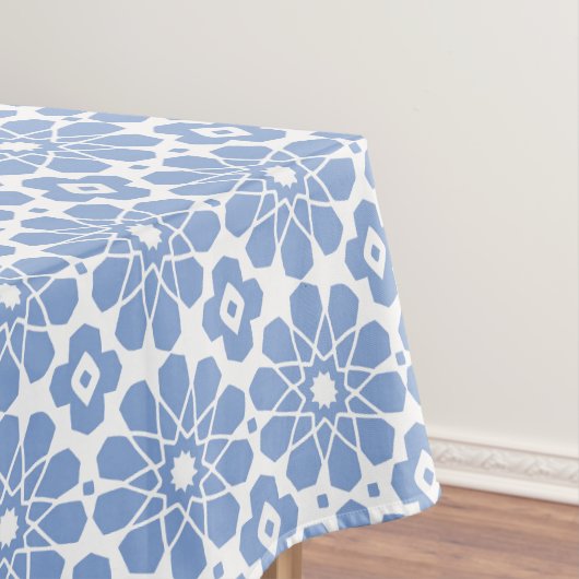 Marokkaans blauw tafelkleed (Voorbeeld)