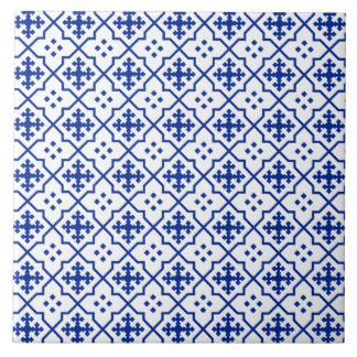 Marokkaans blauw tegeltje