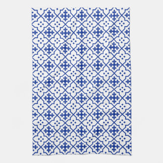Marokkaans blauw theedoek