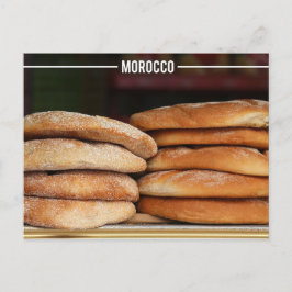 Marokkaans brood - Khobz Kesra, Marokko Briefkaart