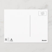 Marokkaans gebergte briefkaart (Achterkant)