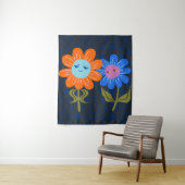 Marokkaans geluk wandkleed (In situ)