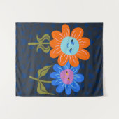 Marokkaans geluk wandkleed (Voorkant (horizontaal))