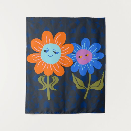 Marokkaans geluk wandkleed (Voorkant)