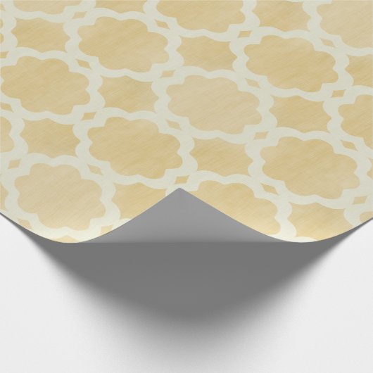 Marokkaans Gold Wrapping Paper Cadeaupapier (Hoek)