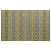 Marokkaans Ikat Green Yellow Pattern Stof (Fat Quarter)