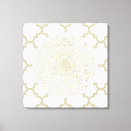 Marokkaans Mandala - Wrapped Canvas