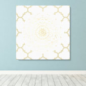 Marokkaans Mandala - Wrapped Canvas (Insitu (Houten vloer))