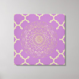 Marokkaans Mandala - Wrapped Canvas