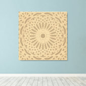 Marokkaans mozaïek | canvas afdruk (Insitu (Houten vloer))