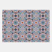 Marokkaans, mozaïek, Turks, Inpakpapier Vel (Voorkant)