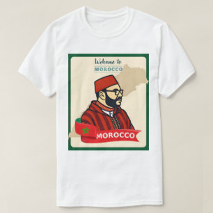 Marokkaans nationaal voetbalelftal (Atlasleeuwen) T-shirt