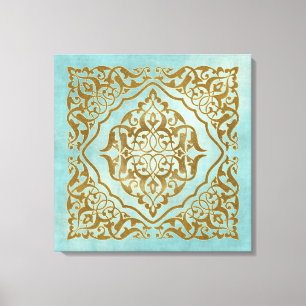 Marokkaans ontwerp - Canvas Print