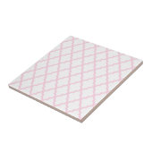 Marokkaans patroon: Baby Roze Tegeltje (Zijkant)