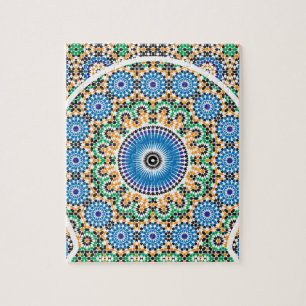 Marokkaans patroon legpuzzel