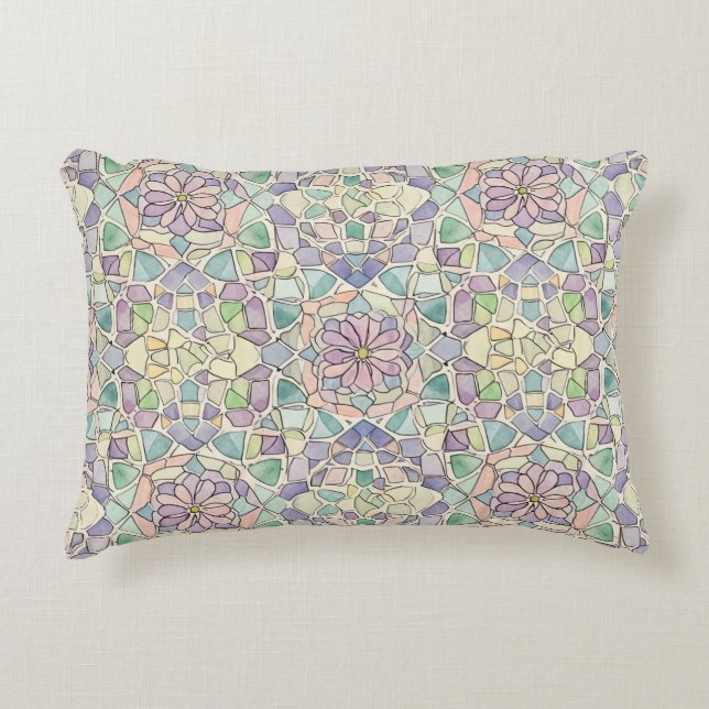 Marokkaans patroon van Natasha Us Accent Kussen (Voorkant)