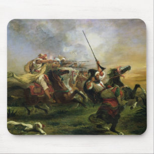 Marokkaans sperma voor militaire actie, 1832 muismat