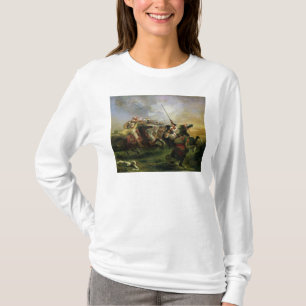 Marokkaans sperma voor militaire actie, 1832 t-shirt