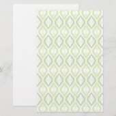 Marokkaans stijlpatroon briefpapier (Voorkant / Achterkant)