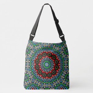 Marokkaans thema mandala patroon crossbody tas