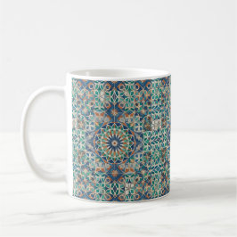 Marokkaans Zellige-tegelpatroon Koffiemok