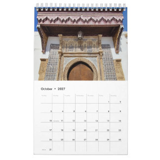 Marokkaanse Architectuur Kalender