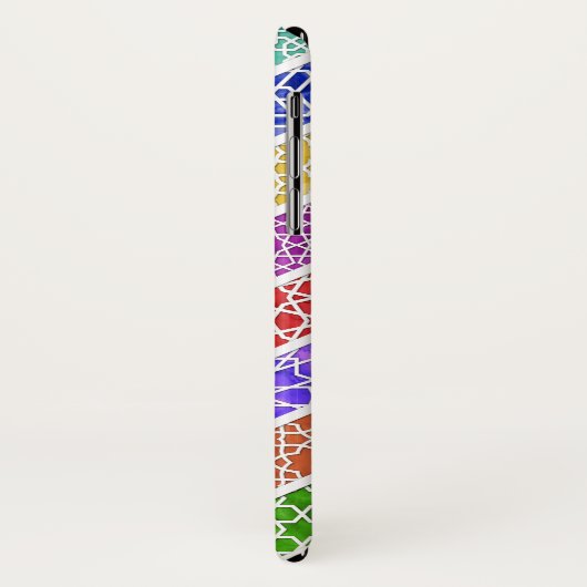 Marokkaanse Chevrons Case-Mate iPhone Case (Achterkant/links)