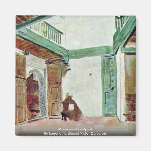 Marokkaanse Courtyard Magneet