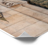 Marokkaanse deur poster (Hoek)