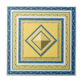 Marokkaanse Diamond Tile Tegeltje (Voorkant)