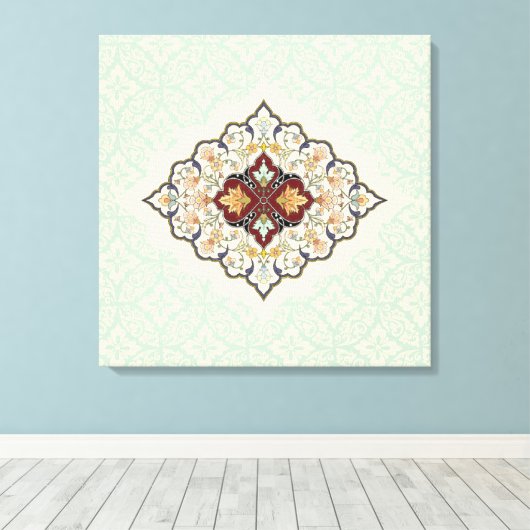 Marokkaanse droom - Wrapped Canvas (Insitu (Houten vloer))