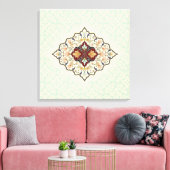 Marokkaanse droom - Wrapped Canvas Afdruk (Insitu (Woonkamer))