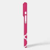 Marokkaanse Elke Kleur Gepersonaliseerde Monogram Case-Mate iPhone Case (Achterkant / Links)