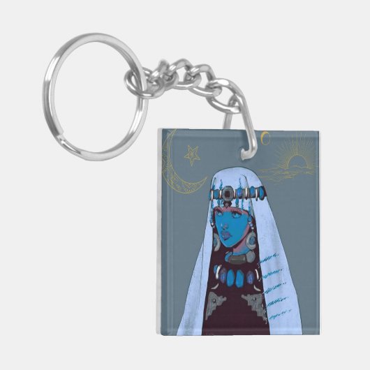 Marokkaanse foto sleutelhangers (Voorkant Links)