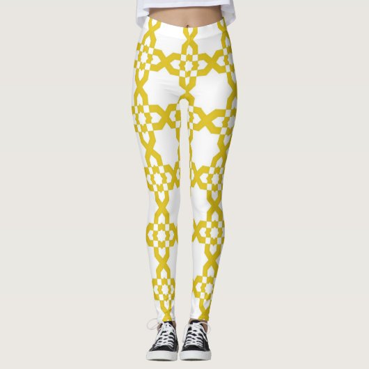 Marokkaanse Fretwork Leggings (Voorkant)