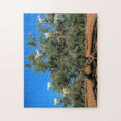 Marokkaanse geiten in Trees Funny Legpuzzel (Verticaal)