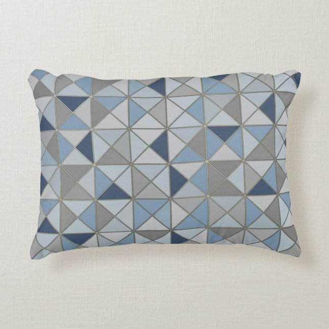 Marokkaanse geometrische kussensloop accent kussen (Voorkant)
