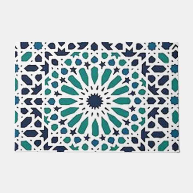 marokkaanse glazen deurmat (Voorkant)