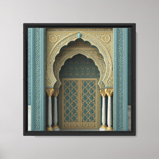 Marokkaanse Huisdecoratie Canvas Afdruk