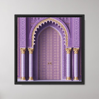 Marokkaanse Huisdecoratie Canvas Afdruk