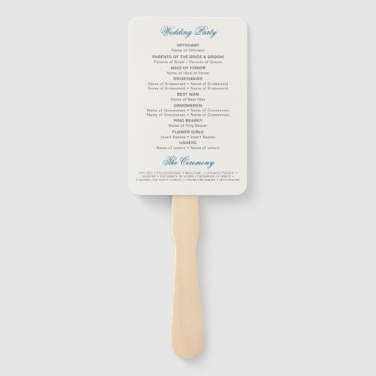 Marokkaanse lattice geometrische mandala bruiloft handwaaier (Achterkant)