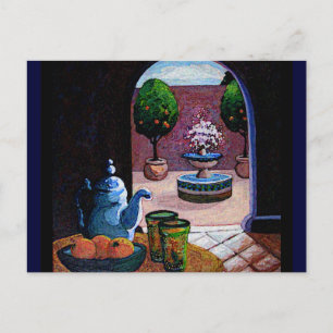 Marokkaanse mintthee briefkaart