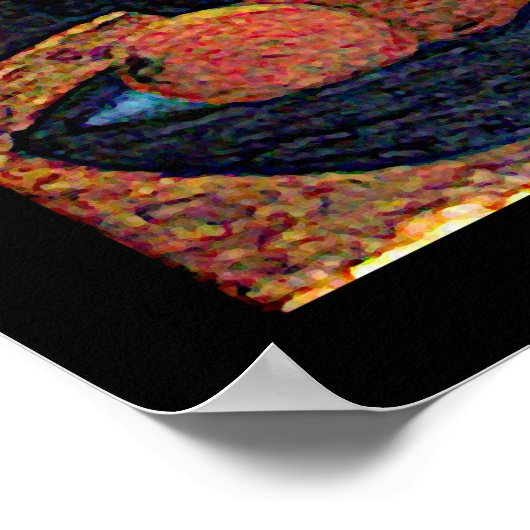 Marokkaanse mintthee poster (Hoek)