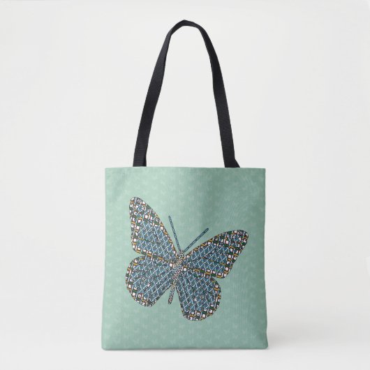 Marokkaanse monarch all-over-print tas (Voorkant)