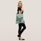 Marokkaanse monarch all-over-print tas (Op model)