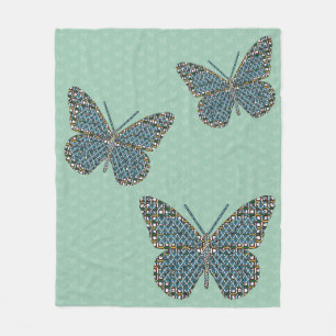 Marokkaanse monarch Fleece Blanket