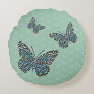 Marokkaanse Monarch Round Pillow Rond Kussen